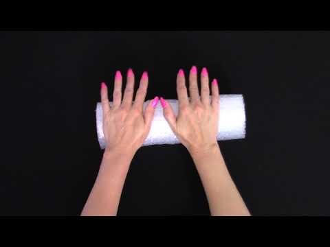 ASMR: Bubble Wrap roll (No talking, crinkling, sticky fingers)
