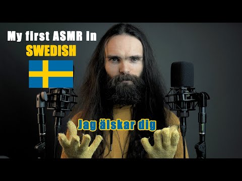My first ASMR video in Swedish (Viskande, svenska, för avkoppling, a few triggers)