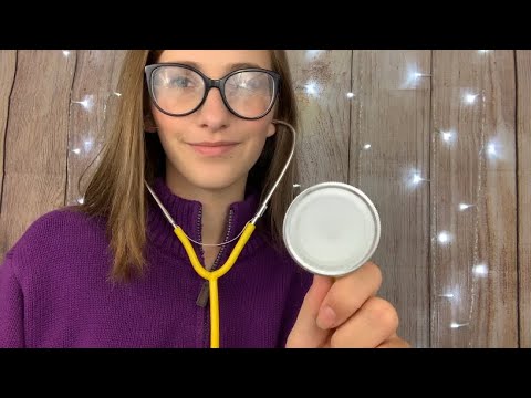 ASMR// Cardiologist appt (heart doctor)// Normal Speaking+ Face Touching+ Typing+ Tapping