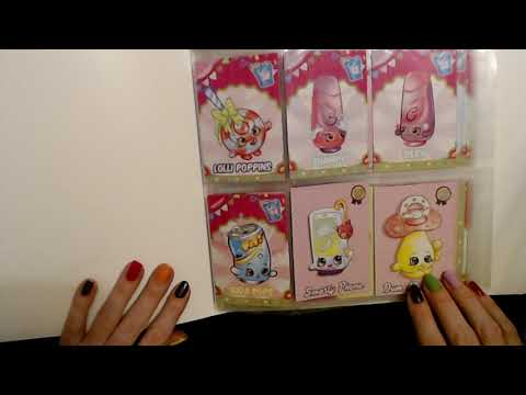 ASMR | Shopkins Cards Collection Show & Tell (Soft Spoken)