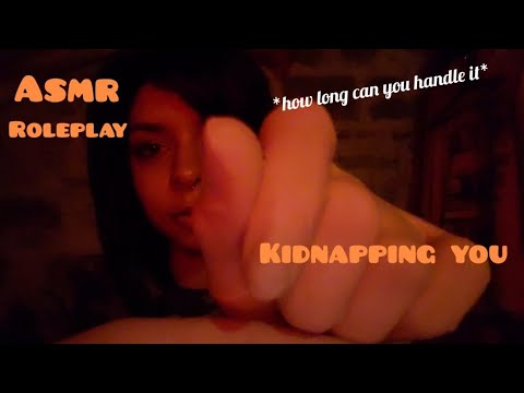 ASMR rp ◇ Kidnapping you ⚠️ (mouth covered/choking)