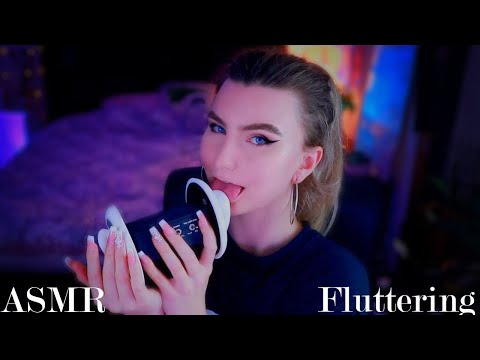 ASMR Earlicking & Fluttering - THE FASTEST MOST INTENSE FLUTTERS YOU WILL EVER HEAR