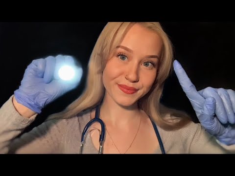ASMR | Fast & Aggressive Doctor Check-Up Exam (Whispered)