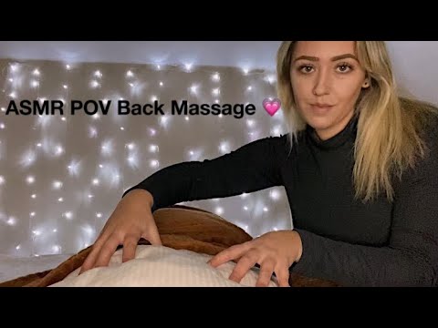 ASMR Giving You A Massage (POV Roleplay with Pillows)