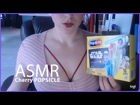 ASMR Cherry Popsicle