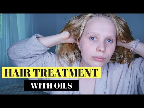 [ASMR] Hair Treatment With Oils for Dyed Hair