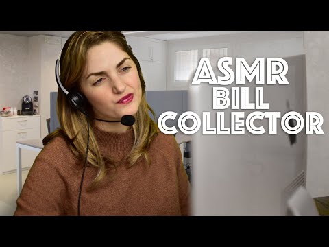 ASMR | Sympathetic Bill Collector (call center roleplay, typing/keyboard sounds)