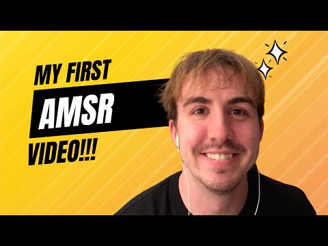 My first ASMR Ramble video -  get to know me!