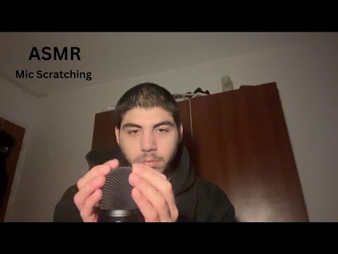 ASMR Slow Mic Scratching minimal Talking