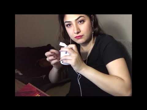 ASMR - Tapping, Lid sound, and Tic Tac box (No Talking)