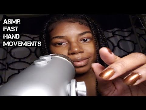 ASMR | Fast and Aggressive Hand Movement - Unpredictable Triggers and Tingles