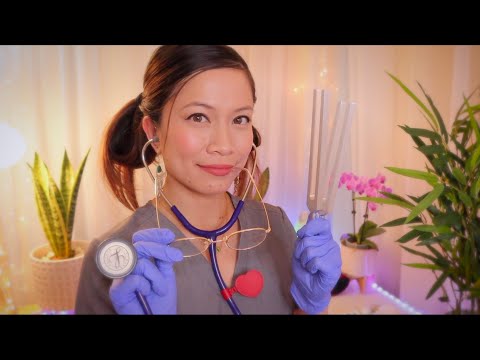 ASMR 👁 Eye, Ear, Face, Cranial Nerves Exam ~ Personal Attention Roleplay