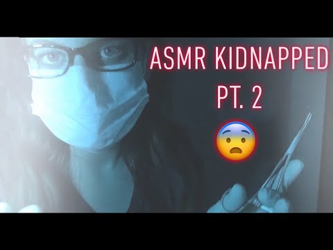 ASMR | Crazy Nurse Girlfriend Kidnaps You 2! whisper, latex gloves, mask, close personal attention