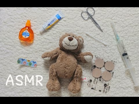 ぬいぐるみ 状況劇 日本語 ASMR Role playing 💉 動物病院