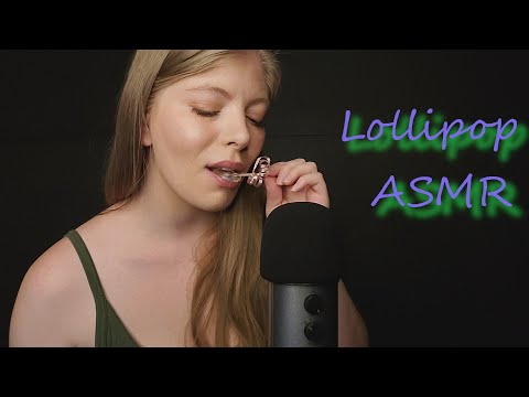 ASMR | Trying a New Lollipop from etsy  🍭