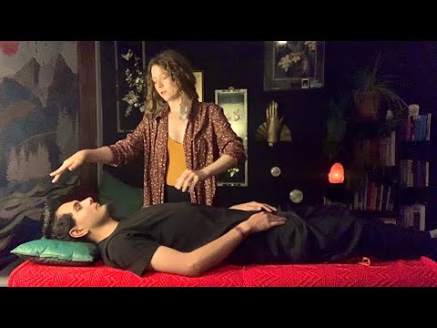 ASMR Reiki | Real Person Energy Healing Session (hand movements, meditation music, deep relaxation)