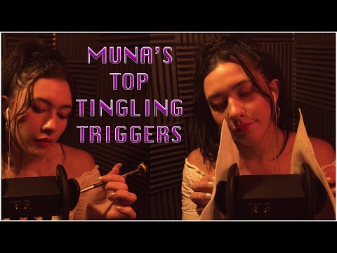 ASMR 💋Muna's Top Ten Triggers // 7,000 Sub Special 🎉 🎊 ☺️ Meditation and Anxiety Curing 😍😍😍 Tingles