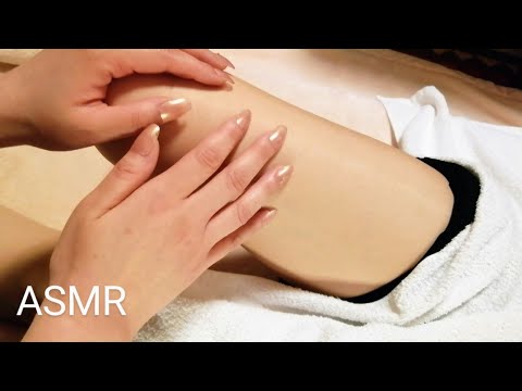 ASMR Leg Scratching | No talking