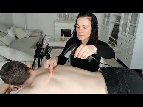 [ASMR] Exceptional Laser / Light Therapy To Treat Back Pain