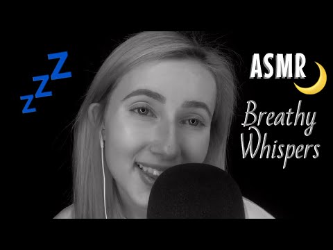 ASMR Quick Tingles✨B&W Breathy Whispers!