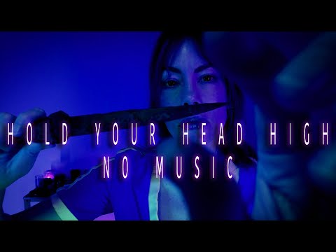 NO MUSIC | Hold Your Head High | You Are Divine Royalty | Reiki ASMR | Leo SZN