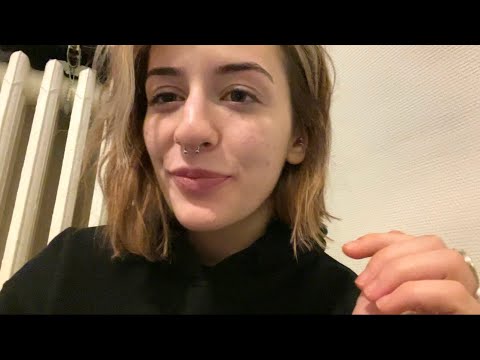 ASMR Chaotic Personal Attention to the Face - [ touching, kisses, hand visuals, spit paint etc ] 🖤