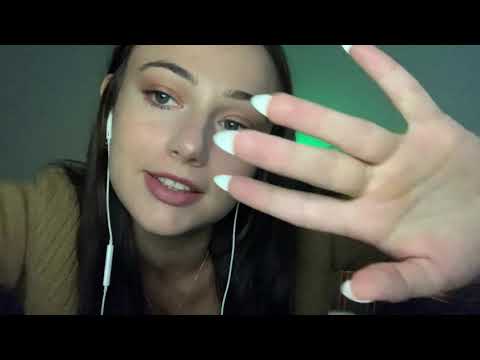 ASMR Personal Attention, Scratching and Tapping with Long Nails