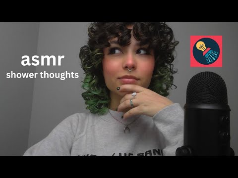 ASMR - shower thoughts ★ (whispered)