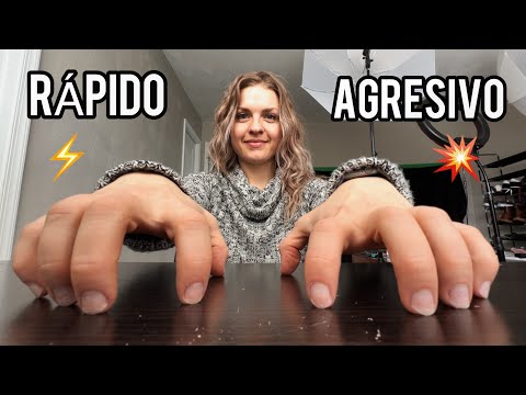 ASMR RÁPIDO Y AGRESIVO 💥 FAST AND AGGRESSIVE TINGLES