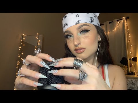 ASMR || Fast & Aggressive Mic Triggers ||Mic Scratching, Tapping, Gripping w/ Mic Covers