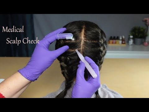 ASMR Medical Scalp Check with Tingly New Instruments (No Talking)