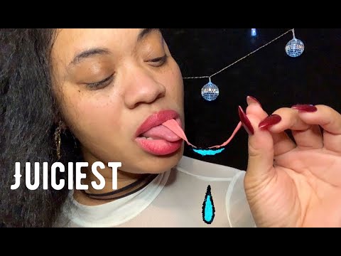 ASMR 💦 VERY JUICY MOUTH SOUNDS..RELAXING YOU