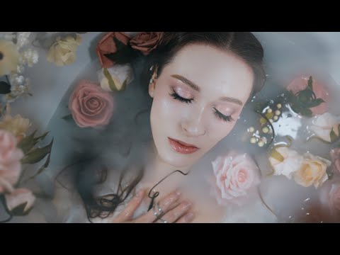 Anxiety Relief ASMR | Soothing Flower bath, Reading Spells, & Soft Whispers