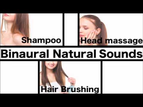 [ASMR]シャンプー、ヘッドマッサージ、ヘアブラッシング[音フェチ]Shampoo,Head massage,Hair Brushing/샴푸,두피마사지,빗질 JAPAN