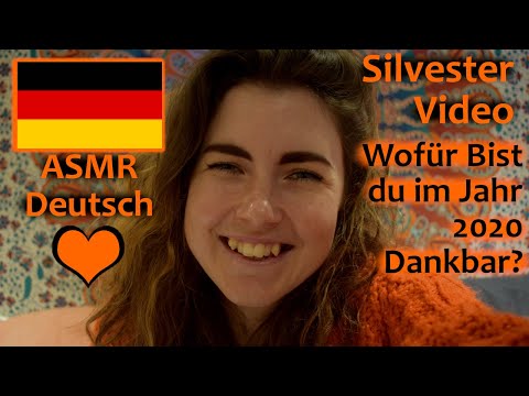 ASMR: Donnerstags Deutsch - Silvester Video [Flüsterte]