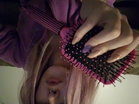 ASMR Brushing my hair *requested*