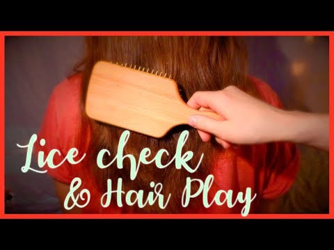 ASMR LICE CHECK (real person) 💆‍♀️ and Hair Play  **super tingly**