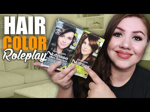 ASMR Hair Color at Home Roleplay