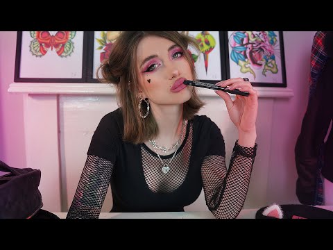 ASMR British E-Girl Is Sassy At The Back Of Class