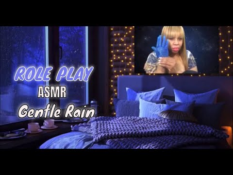 ASMR Role Playing  Let Me Take Care of You + Hand Movements Soft Whispers Rain Sounds