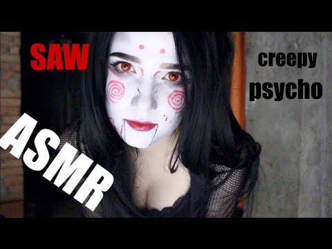 ASMR || Saw Horror Halloween RolePlay | Cosplay | Maniac | Metal Sounds Triggers