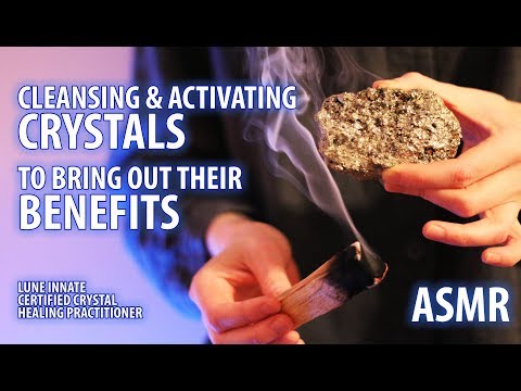 Cleansing and Activating Crystals to Bring Out Their Benefits ASMR