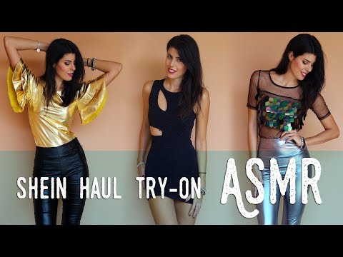 ASMR ita - 👩‍🎤 5 LOOK da PALCO · SHEIN Try-On Haul (Whispering)