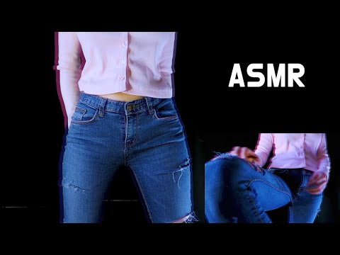 ASMR Aggressive Jean Scratching for 20 MIN