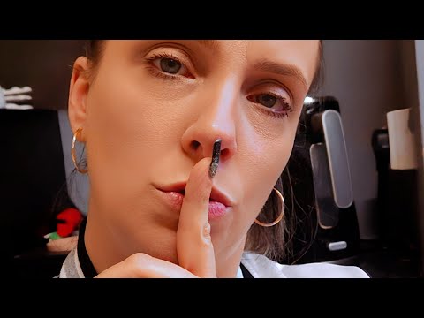 ASMR Putting You Back To Sleep Shushing Mouth Covering And Lens Covering