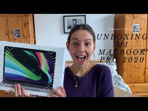 ASMR - Unboxing the M1 MacBook Pro 2020