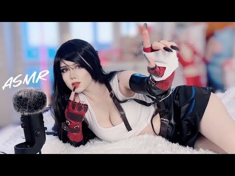 ASMR | Can I Be Your Final Fantasy Girlfriend? ❤️💤 Cosplay Role Play Tifa Lockhart