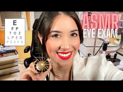 ASMR ✨Eye Exam Tingles! Whispered • Personal attention • Doctor Role Play
