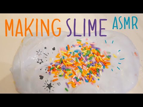 ASMR Making Slime Weeeee