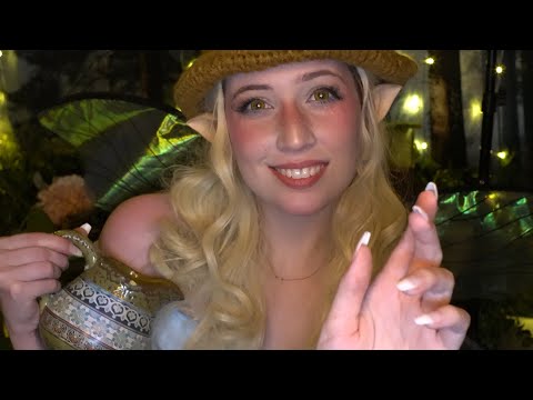 🧚‍♀️ Spring Fairy Teases You • ASMR Fantasy Roleplay • Humming, Tapping, Snapping, Magic, D&D